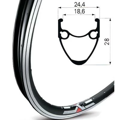 Mach1 Paire De Roues VTT 26 Pouces Avant Et Arrière Pour V-Brake – Image 2