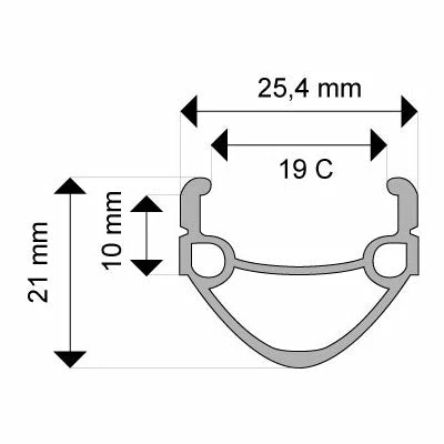 Exal Roue 28 Pouces Avec Dynamo Dans Moyeu C3000 – Image 2
