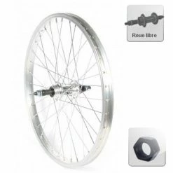Brandless Roue Arrière 20 Pouces Pour Vélo Junior à Roue Libre