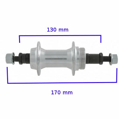 Brandless Roue Vélo 28 Pouces Arrière Axe à écrous Roue Libre 5-7 Vitesses – Image 3