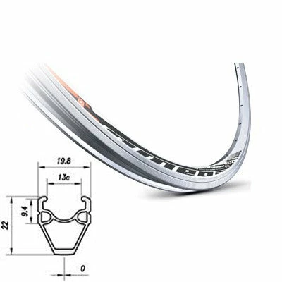 Mach1 Roue Vélo Course 700 Arrière Alu Cassette à Blocage Rapide – Image 2